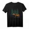 Yellowstone Nationalpark Wyoming Bear Trees Souvenir T-Shirt – Retro Vintage Design für Naturliebhaber, Wanderer & Camper