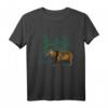 Yellowstone Nationalpark Wyoming Bear Trees Souvenir T-Shirt – Retro Vintage Design für Naturliebhaber, Wanderer & Camper