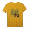Yellowstone Nationalpark Wyoming Bear Trees Souvenir T-Shirt – Retro Vintage Design für Naturliebhaber, Wanderer & Camper