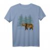 Yellowstone Nationalpark Wyoming Bear Trees Souvenir T-Shirt – Retro Vintage Design für Naturliebhaber, Wanderer & Camper