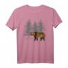 Yellowstone Nationalpark Wyoming Bear Trees Souvenir T-Shirt – Retro Vintage Design für Naturliebhaber, Wanderer & Camper