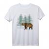 Yellowstone Nationalpark Wyoming Bear Trees Souvenir T-Shirt – Retro Vintage Design für Naturliebhaber, Wanderer & Camper