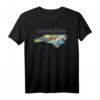 North Carolina Outdoors Retro Nature T-Shirt – Perfektes Geschenk für Naturliebhaber, Abenteurer & Touristen in North Carolina