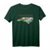 North Carolina Outdoors Retro Nature T-Shirt – Perfektes Geschenk für Naturliebhaber, Abenteurer & Touristen in North Carolina