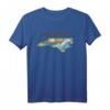 North Carolina Outdoors Retro Nature T-Shirt – Perfektes Geschenk für Naturliebhaber, Abenteurer & Touristen in North Carolina
