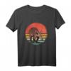 Retro Vintage Aardvark Animal T-Shirt - Colorful 80s Sunset Design for Animal Lovers, Men, Women & Kids