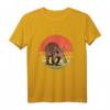 Retro Vintage Aardvark Animal T-Shirt - Colorful 80s Sunset Design for Animal Lovers, Men, Women & Kids