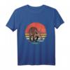 Retro Vintage Aardvark Animal T-Shirt - Colorful 80s Sunset Design for Animal Lovers, Men, Women & Kids
