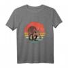 Retro Vintage Aardvark Animal T-Shirt - Colorful 80s Sunset Design for Animal Lovers, Men, Women & Kids