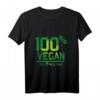 100% Vegan - 70% der Zeit T-Shirt für Veganer und Vegetarier – Nachhaltige Mode, ideales Geschenk für umweltbewusste Menschen