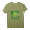 100% Vegan - 70% der Zeit T-Shirt für Veganer und Vegetarier – Nachhaltige Mode, ideales Geschenk für umweltbewusste Menschen