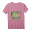 100% Vegan - 70% der Zeit T-Shirt für Veganer und Vegetarier – Nachhaltige Mode, ideales Geschenk für umweltbewusste Menschen