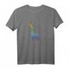Regenbogen Mandala Giraffe Tier Kunst Safari Afrika T-Shirt – Perfektes Geschenk für Tierliebhaber und Familien zu Weihnachten, Geburtstag, Mutter- oder Vatertag