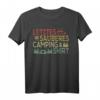 Campen Wohnmobil T-Shirt Natur und Reisen - Lustiges Geschenk für Camper, Wohnmobil- und Zeltliebhaber, perfekt für Urlaub & Abenteuer