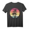 Design retrò Palm Tree Nature Lover T-Shirt - Regalo ecologico per ambientalisti, insegnanti e amanti della natura