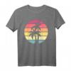 Design retrò Palm Tree Nature Lover T-Shirt - Regalo ecologico per ambientalisti, insegnanti e amanti della natura