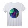 Northern Lights Aurora Borealis Alaska Nature Space Wolf T-Shirt – Perfektes Geschenk für Wolf- und Naturfans, Alaska Touristen & Weihnachtsgeschenke