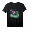 Answer the Call of the Wild Fliegenfischer Outdoor Natur T-Shirt – Perfektes Geschenk für Angler, Naturliebhaber & Outdoor-Enthusiasten