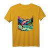 Answer the Call of the Wild Fliegenfischer Outdoor Natur T-Shirt – Perfektes Geschenk für Angler, Naturliebhaber & Outdoor-Enthusiasten