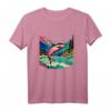 Answer the Call of the Wild Fliegenfischer Outdoor Natur T-Shirt – Perfektes Geschenk für Angler, Naturliebhaber & Outdoor-Enthusiasten