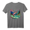 Answer the Call of the Wild Fliegenfischer Outdoor Natur T-Shirt – Perfektes Geschenk für Angler, Naturliebhaber & Outdoor-Enthusiasten