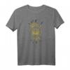 Yoga Side Lotus Blüte Natur T-Shirt mit Chakra und Om - Für Yoga, Meditation & Spirituelle Praxis