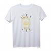 Yoga Side Lotus Blüte Natur T-Shirt mit Chakra und Om - Für Yoga, Meditation & Spirituelle Praxis