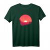 Vintage Sonnenuntergang über Wüste Berg Sonne Natur Outdoor T-Shirt – Perfektes Geschenk für Wanderer, Camper & Naturliebhaber