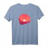 Vintage Sonnenuntergang über Wüste Berg Sonne Natur Outdoor T-Shirt – Perfektes Geschenk für Wanderer, Camper & Naturliebhaber