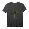 Erdling T-Shirt Natur Planet Erde - Öko Science Baum T-Shirt für Umweltbewusste, Wissenschaftler & Lehrer