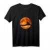 Geheimnisvolles Katzen Kater Mond T-Shirt – Perfektes Geschenk für Katzen- und Naturfreunde an Geburtstag, Weihnachten & mehr