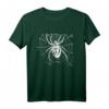 Spinne Kreuzspinne im Spinnennetz Halloween T-Shirt – Naturmotiv, Geschenk für Biologen, Terrarium-Fans & Spinnenliebhaber