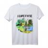 Trendiges Natur Berge Landschaft T-Shirt – Einzigartige Naturbilder für Naturliebhaber und Outdoor-Fans