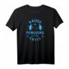 Erhöht von Pinguins - Natürlich kühlendes T-Shirt für Tierliebhaber, Winterfans & Entspannung