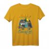 Happy Camper Camping Lagerfeuer Natur Zelt Geschenk T-Shirt – Perfekt für Outdoor Fans, Wanderer & Camping Liebhaber zu Weihnachten & Geburtstag