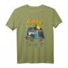 Happy Camper Camping Lagerfeuer Natur Zelt Geschenk T-Shirt – Perfekt für Outdoor Fans, Wanderer & Camping Liebhaber zu Weihnachten & Geburtstag