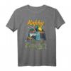 Happy Camper Camping Lagerfeuer Natur Zelt Geschenk T-Shirt – Perfekt für Outdoor Fans, Wanderer & Camping Liebhaber zu Weihnachten & Geburtstag