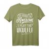 Lustiges Ukulele T-Shirt – Natürlich I 'm Awesome I Play the Ukulele – Perfektes Geschenk für Musiker, Freunde & Familie