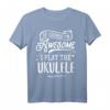 Lustiges Ukulele T-Shirt – Natürlich I 'm Awesome I Play the Ukulele – Perfektes Geschenk für Musiker, Freunde & Familie