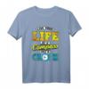 Reisen Urlaub T-Shirt für Camper und Naturfreunde - Lustiges Spruch-Design für Wohnmobil, Zelt und Campingabenteuer