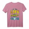 Reisen Urlaub T-Shirt für Camper und Naturfreunde - Lustiges Spruch-Design für Wohnmobil, Zelt und Campingabenteuer