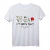 My happy place ist mein Garten - Plant Lover T-Shirt für Garten- und Pflanzenliebhaber, Botanisch, Natur, Geschenkidee für Naturliebhaber