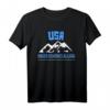 Unser Schönes Allgäu USA Alpen Wandern Natur Berge T-Shirt – Lustiges Motiv für Berg- und Naturliebhaber zum Geburtstag & Weihnachten