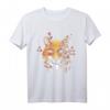 Wald Fuchs mit Blättern Natur T-Shirt – Handgemaltes Aquarelldesign, ideales Weihnachts- und Geburtstagsgeschenk für Natur- und Tierliebhaber