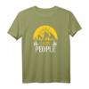 Cute & Funny I Hate People Camping Pun Quiet Nature Lover T-Shirt – Perfekt für einsame Camper & Naturfreunde mit Humor