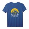 Cute & Funny I Hate People Camping Pun Quiet Nature Lover T-Shirt – Perfekt für einsame Camper & Naturfreunde mit Humor