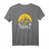 Cute & Funny I Hate People Camping Pun Quiet Nature Lover T-Shirt – Perfekt für einsame Camper & Naturfreunde mit Humor