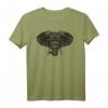 Elefant Elephant Mandala Afrika Natur T-Shirt – Einzigartiges Geschenk für Tier- und Afrika-Fans zu Geburtstag & Weihnachten