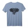 Elefant Elephant Mandala Afrika Natur T-Shirt – Einzigartiges Geschenk für Tier- und Afrika-Fans zu Geburtstag & Weihnachten