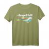 Retro Nature T-Shirt aus North Carolina – Berge, Meer & Wald Design, Perfekt für Outdoor- und Abenteuerliebhaber